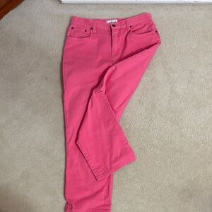 Chadwicks Vibrant Pink Straight Leg Pants